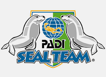 PADI Seal Team kids scuba training